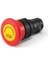 MB200EE MB Serisi Plastik 1nc Acil Stop 40 mm Çevirmeli Etiketli Kırmızı 22 mm Buton 1