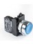 CM100DM cm Serisi Metal 1no Yaylı Düz Mavi 22 mm Buton 1