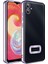 Galaxy A04E Kılıf Köşeleri Renkli Şeffaf Kamera Korumalı Silikon Luxury Kapak 1