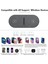 40 W Çift Kablosuz Şarj Pedi iPhone 14 13 12 11 Xs Xr x 8 Samsung S22 S21 S20 2 In 1 Hızlı Şarj Mat Apple Samsung Kulaklık (Yurt Dışından) 4