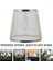 Uonlytech 2 Adet Bez Lambası Gölge Klip Ampul, Varil Bez Abajur, Masa Lambası Için Koruyucu Lambası Kapak, Avize, Duvar Lambası, Mum Bul (Yurt Dışından) 3