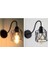 Loft Amerikan Demir Siyah Abajur Duvar Lambası Vintage Kafes Guard Aplik Loft Aydınlatma Armatürü Modern Kapalı Aydınlatma Duvar Lambaları (G Style) (Yurt Dışından) 3