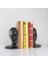 Reçine Insan Yüz Beyin Bookends Vintage Kitap Durdurucu Ayarlanabilir Kitaplık Kitaplar Için Standı Ev Ofis Süslemeleri Masa Organizatör | Bookends (Yurt Dışından) 3