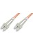 Sc - Sc Fiber Optik Patch Kablo, Multimode Om 2 50/125 Duplex, 3.0mm, Lszh, 15 Metre 1
