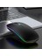 Rgb Işıklı Bluetooth Kablosuz Mouse(Bluetooth + Dongle Uyumlu 1