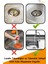 Lavabo Süzgeci Tıkanıklık Önleyici Süzgeç Küvet Süzgeci Limon Kokulu 4