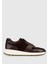 Kahve Deri Erkek Sneaker 1