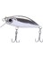 Minnow Hook Crankbait 4.5cm/4.5g Bas Swimbait 3D Gözler Submered Argent (Yurt Dışından) 1