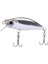 Minnow Hook Crankbait 4.5cm/4.5g Bas Swimbait 3D Gözler Submered Argent (Yurt Dışından) 5