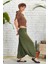 Drape Detay Beli Lastikli Şalvar Pantolon 4
