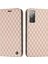 Samsung Galaxy S20 Fe 4g / Fe 5g / S20 Lite / S20 Fe 2022 Rhombus Kabartma Litchi Doku Rfıd Rfıd Telefon Kılıfı Pu Deri Stand Cüzdan Kapağı (Yurt Dışından) 1