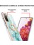Aşınma Dirençli Iml Imd Mermer Desen Esnek Tpu Kapak Elektraptaşlama Telefon Kılıfı Samsung Galaxy S20 FE/S20 Fe 5G/S20 LITE/S20 Fe 2022 (Yurt Dışından) 2