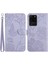 Samsung Galaxy S20 Ultra Pu Deri Kelebek Çiçek Deseni Için Baskılı Cüzdan Kılıfı Stand Iç Tpu Cilt Touch Duygu Kapağı Kayış (Yurt Dışından) 1