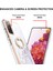 Aşınma Dirençli Iml Imd Mermer Desen Esnek Tpu Kapak Elektraptaşlama Telefon Kılıfı Samsung Galaxy S20 FE/S20 Fe 5G/S20 LITE/S20 Fe 2022 (Yurt Dışından) 2