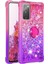 Anti-Fall Ring Kickstand Yumuşak Tpu Gradient Quicksand ve Cover Samsung Galaxy S20 Fe 2022/S20 Fe 4G/5G/S20 Fan Edition Için Şık Telefon Kılıfı 4G/5G/S20 Lite (Yurt Dışından) 3