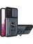 Kart Tutucu Tasarım Kamera Koruması Şok Geçirmez Pc + Tpu Telefon Kılıfı Samsung Galaxy S20 Fe 2022/S20 FE/S20 Fe 5G/S20 Lite (Yurt Dışından) 1