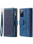 005 Samsung Galaxy S20 Fe 2022 / S20 Lite / S20 Fe 5g / 4g Için Akıllı Telefon Kapağı, Kullanışlı Kayış Rhombus Grid Dokulu Pu Deri Fermuar Cep Stand Cüzdan Kılıfı (Yurt Dışından) 1