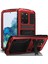 R-Samsung Galaxy S20 Için Sadece 4g / 5g Toz Geçirmez Sıçrama Geçirmez Damla Geçirmez Telefon Kılıfı Metal + Silikon + Pc Kickstand Özellik Kapağı Temperli Cam Film ile (Yurt Dışından) 1