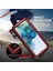 R-Samsung Galaxy S20 Için Sadece 4g / 5g Toz Geçirmez Sıçrama Geçirmez Damla Geçirmez Telefon Kılıfı Metal + Silikon + Pc Kickstand Özellik Kapağı Temperli Cam Film ile (Yurt Dışından) 3