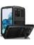 R-Samsung Galaxy S20 Için Sadece 4g / 5g Toz Geçirmez Sıçrama Geçirmez Damla Geçirmez Telefon Kılıfı Metal + Silikon + Pc Kickstand Özellik Kapağı Temperli Cam Film ile (Yurt Dışından) 1