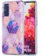 Iml Imd Mermer Deseni 2.0mm Tpu Telefon Kapağı Kılıfı Samsung Galaxy S20 Fe 4g/fe 5G/S20 LITE/S20 Fe 2022 (Yurt Dışından) 1