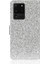 Samsung Galaxy S20 Ultra Için Işıltılı Toz Ekleme Cüzdan Standı Deri Kabuk (Yurt Dışından) 5