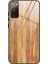 Samsung Galaxy S20 Fe 4g/fe 5G/S20 LITE/S20 Fe 2022 Için Ahşap Doku Tpu + Temperli Cam Kapak (Yurt Dışından) 1