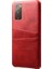 Samsung Galaxy S20 For Ksq Fe 4g/fe 5G/S20 LITE/S20 Fe 2022 Pu Deri + Kart Tutucu Yuvalı Plastik Kabuk (Yurt Dışından) 3