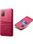 Samsung Galaxy S20 For Ksq Fe 4g/fe 5G/S20 LITE/S20 Fe 2022 Pu Deri + Kart Tutucu Yuvalı Plastik Kabuk (Yurt Dışından) 1
