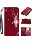 Samsung Galaxy S20 FE/S20 Fan EDITION/S20 Fe 5G/S20 Fan Edition 5G/S20 LITE/S20 Fe 2022 Rhinestone Dekorasyon Baskı Deri Kabuk Cüzdan Stand Telefon Kapağı (Yurt Dışından) 1