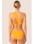 3400 Hardal Tek Omuz Bikini Takımı 2