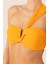 3400 Hardal Tek Omuz Bikini Takımı 3