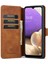 Samsung Galaxy A33 5g Retro Tarzı Manyetik Kapanma Şok Geçirmez Pu Deri Cüzdan Telefon Kasası Stand (Yurt Dışından) 5