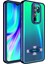 - Xiaomi Redmi Note 8 Pro - Kılıf Kamera Korumalı Logo Gösteren Omega Kapak - Lacivert 1