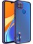 Xiaomi Redmi 10A Kılıf Kamera Lens Korumalı Logo Gösteren Arkası Şeffaf Parlak Kenarlı Kapak (Omega) 2