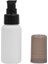 100 Adet - 50ML Plastik Beyaz Boş Şişe, Siyah Losyon Serum Pompalı 2