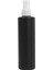 100 Adet - 250ML Plastik Siyah Boş Şişe, Beyaz Parmak Sprey Valf Aparatlı 1