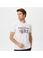 Nautıca Erkek Beyaz Baskılı Standart Fıt Kısa Kollu T-Shirt V35535T.1BW 1