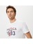 Nautıca Erkek Beyaz Baskılı Standart Fıt Kısa Kollu T-Shirt V35535T.1BW 4