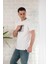 Regular Fit Pamuklu Baskı Detaylı Erkekyazlık T-Shirt 4