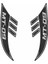 Yamaha Mt-09 Uyumlu Depo Üstü Damla Sticker Set 1