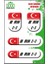 Kan Grubu I B Rh(-) Beyaz Dörtlü Damla Etiket 1