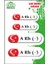 Kan Grubu Iıı A Rh(-) Beyaz Dörtlü Damla Etiket 1