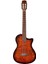 Stage Thinbody Elektro Klasik Gitar (Edgeburst) 1
