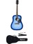 Starling Akustik Gitar Başlangıç Paketi (Starlight Blue) 1