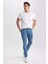 Carlo Skinny Fit Ekstra Dar Kalıp Normal Bel Ekstra Dar Paça Jean Pantolon A2876AX23SM 2