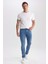 Carlo Skinny Fit Ekstra Dar Kalıp Normal Bel Ekstra Dar Paça Jean Pantolon A2876AX23SM 4