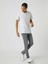 T 216-1680 Erkek Denim Tom Slim Licralı Kot Pantolon - Gri - ST00221-GRI-32 1
