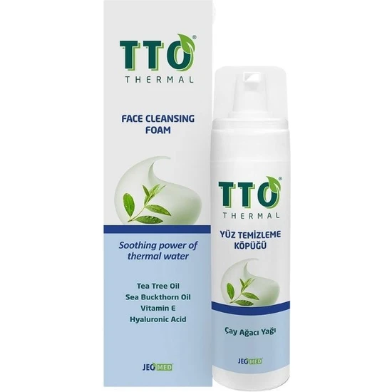 TTO Thermal Çay Ağacı Özlü Yüz Temizleme Köpüğü 200ML