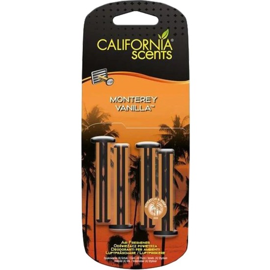 California Scents Vent Stick Monterey Vanilla Kalorifer Fiyatı